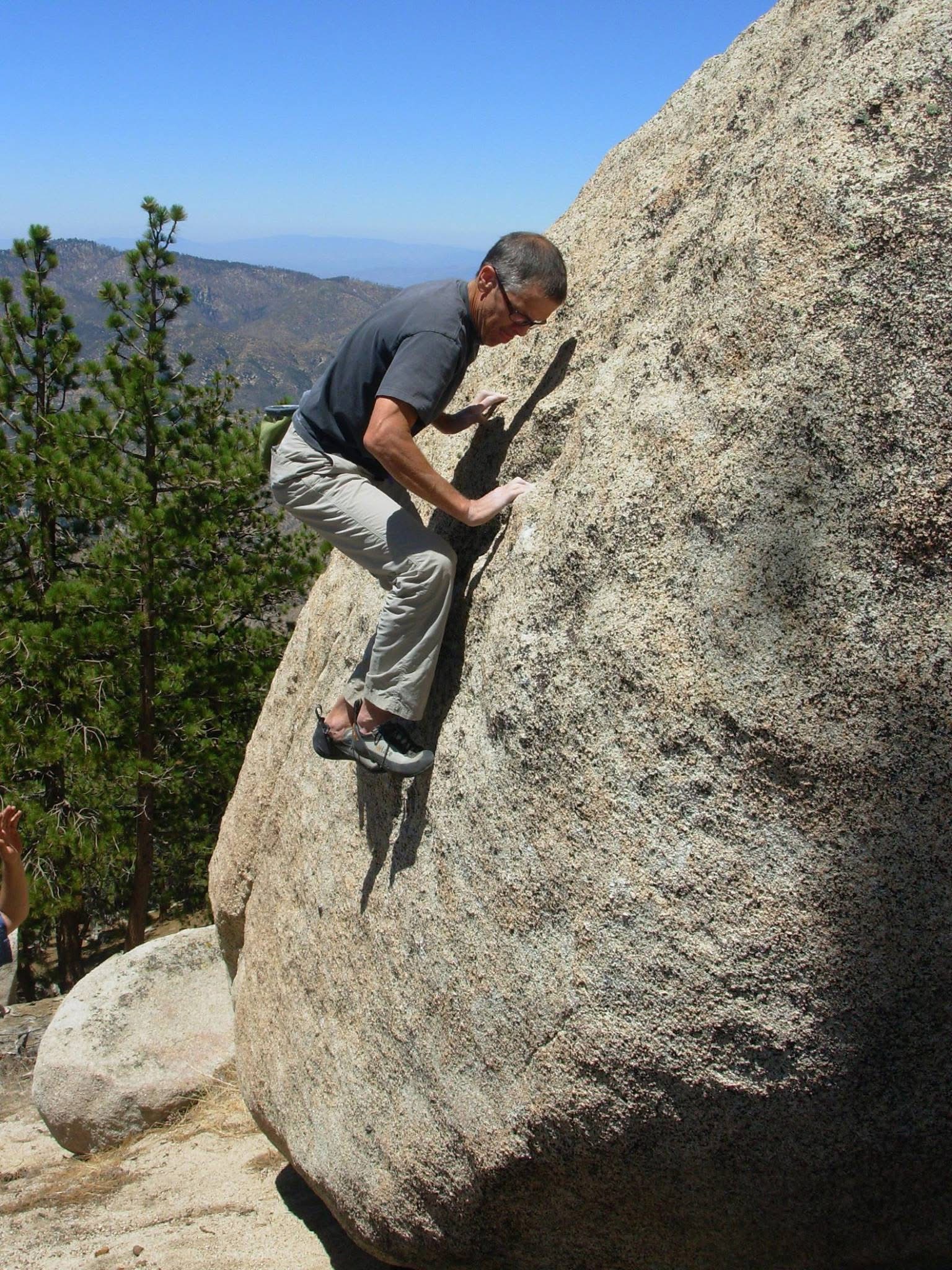 Steve Powell on Obsession Boulder